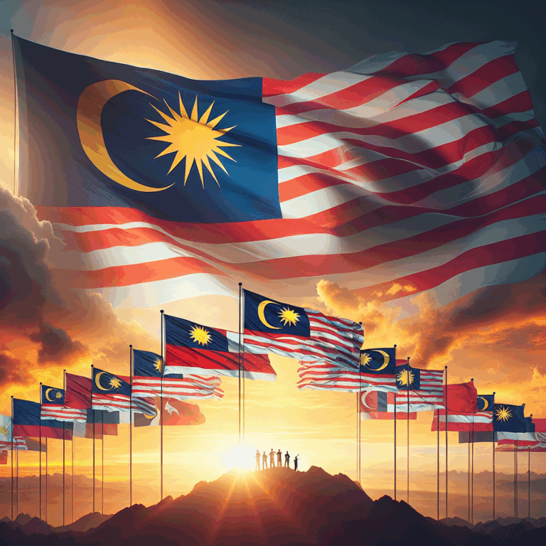 Kedudukan Bendera Malaysia dan Negeri: Simbol Keberanian dan Kebanggaan